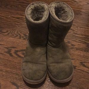 Olive green UGGS  Women size 7